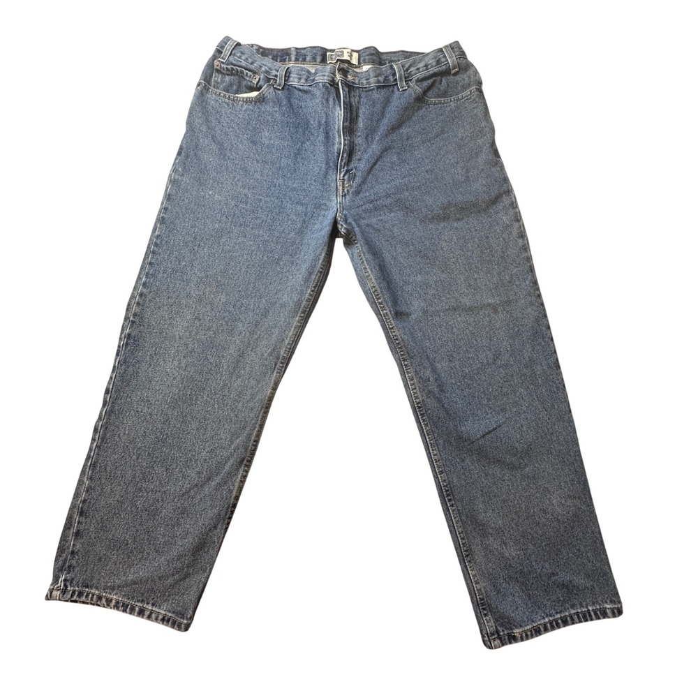 Vintage Levi's Signature Jeans Mens 42x30 (39x28) Blue Relaxed Fit Denim Y2K